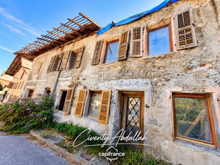 Maison à vendre 11 pièces AITON (73) MAISON DE CARACTÈRE À RÉNOVER – FORT POTENTIEL IMMOBILIER — photo 1