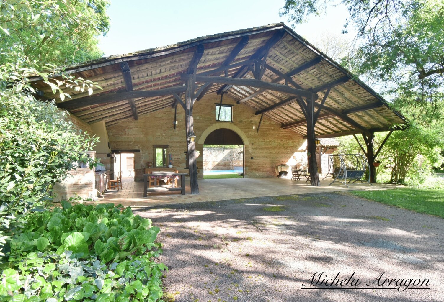 Dpt Lot et Garonne (47), à vendre PINEL HAUTERIVE propriete P6 de 240 m² - Terrain de 21 912,00 m² — photo 1