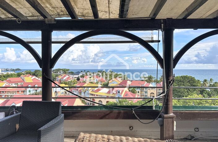 LE GOSIER – BAS-DU-FORT | DUPLEX T4 VUE MER – 159 m² AU SOL AVEC TERRASSES — photo 3
