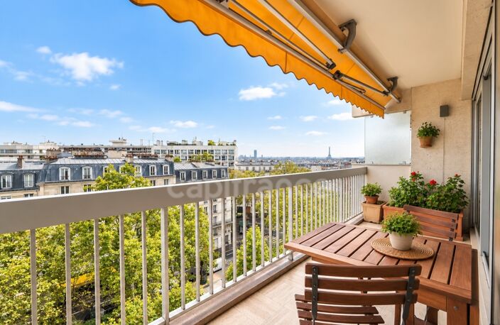 PARIS 20e – CHARRONNE / PÈRE-LACHAISE – BEL APPARTEMENT FAMILIAL 4 PIECES AVEC VUE SUR LA TOUR EIFFEL — photo 5