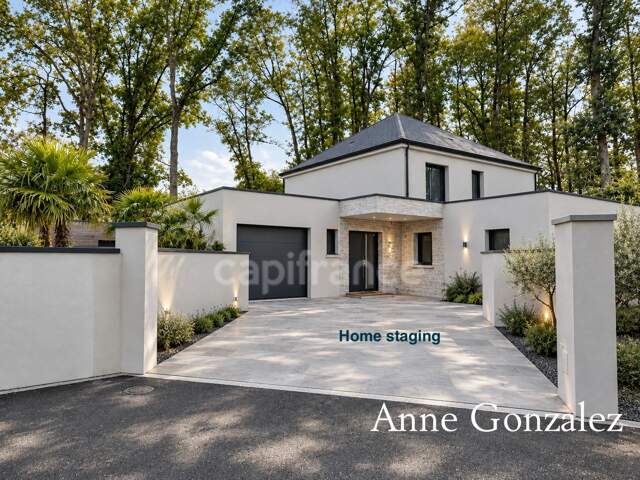 ORLEANS LA SOURCE, RARE à vendre Maison neuve, familiale et contemporaine T5 avec garage cave jardin de plus de 1200m2 — photo du bien