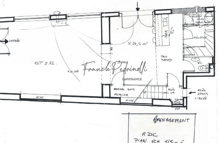 125 m² Locaux commerciaux  / bureaux LYON 6EME / A DIVISER — photo 3