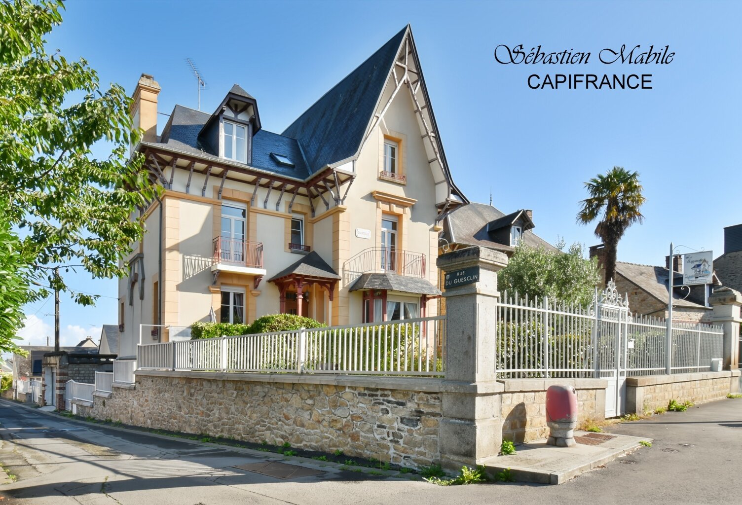 Maison bourgeoise à vendre 10 pièces à Pontorson (50) - Baie du Mont Saint Michel — photo 1