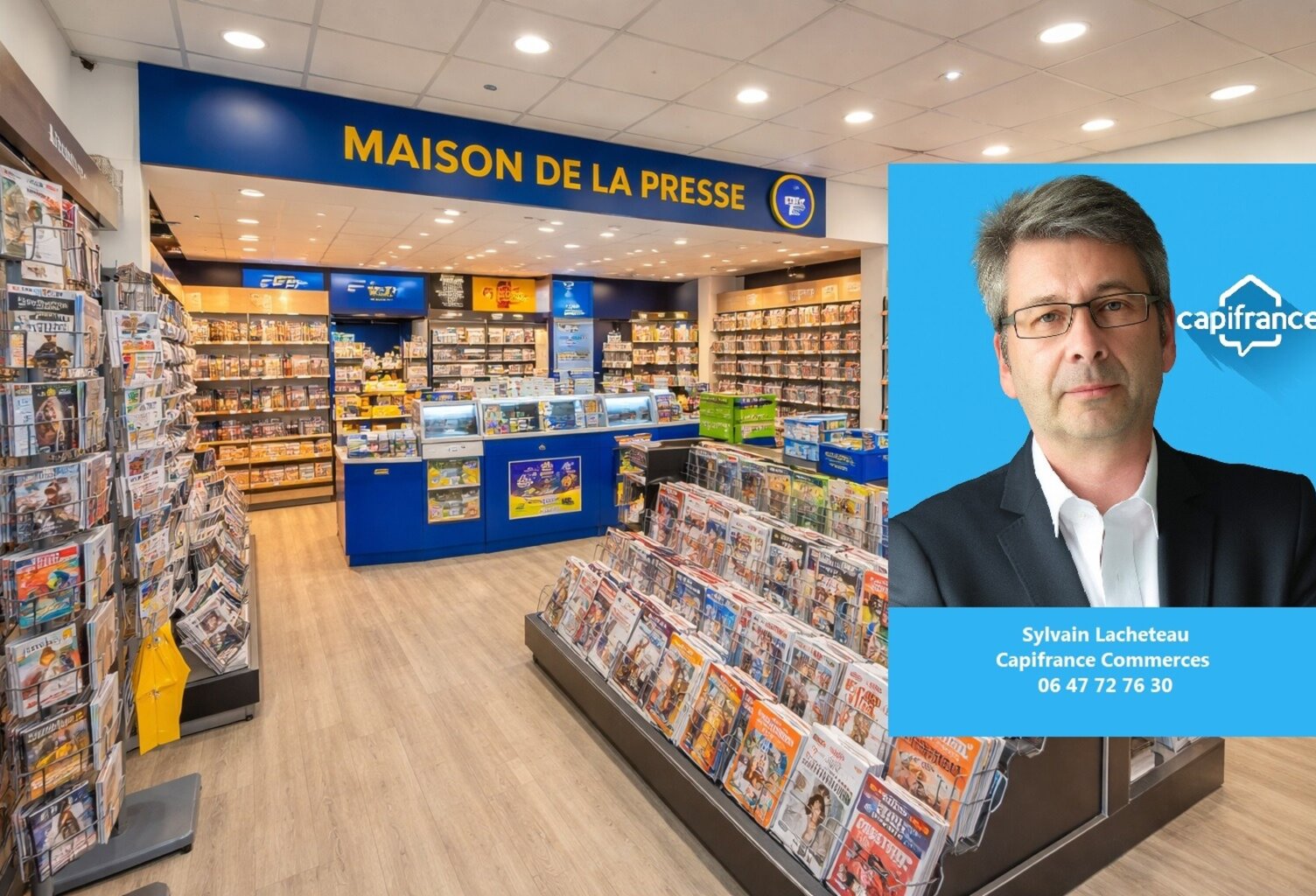 À VENDRE – PRESSE / LOTO / PMU / CARTERIE – PROCHE DINAN — photo 1