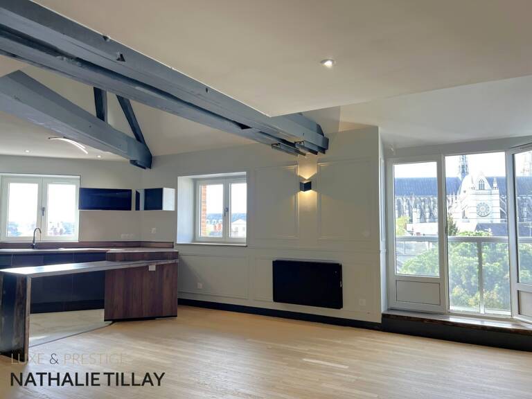 Orleans, appartement Loft duplex de 130 m² vue cathedrale,à vendre, ascenseur, garage, exceptionnel — photo 1