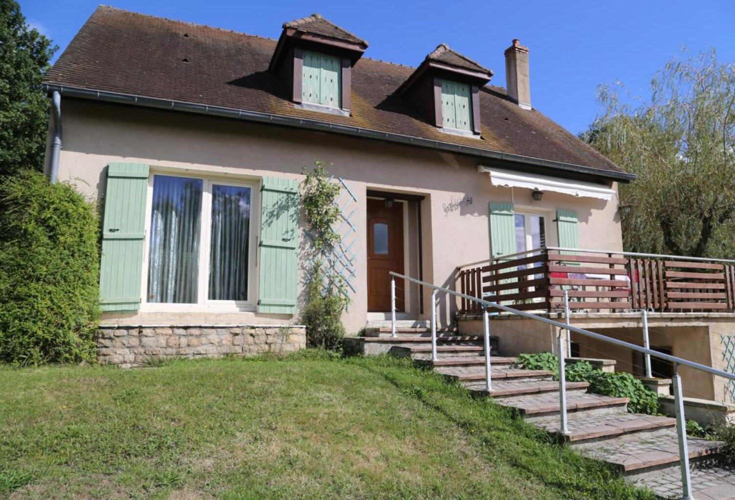 Maison contemporaine à vendre au lac d'Autun — photo 1