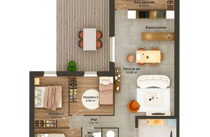 Maison 6 pièces 87 m2 — photo 5
