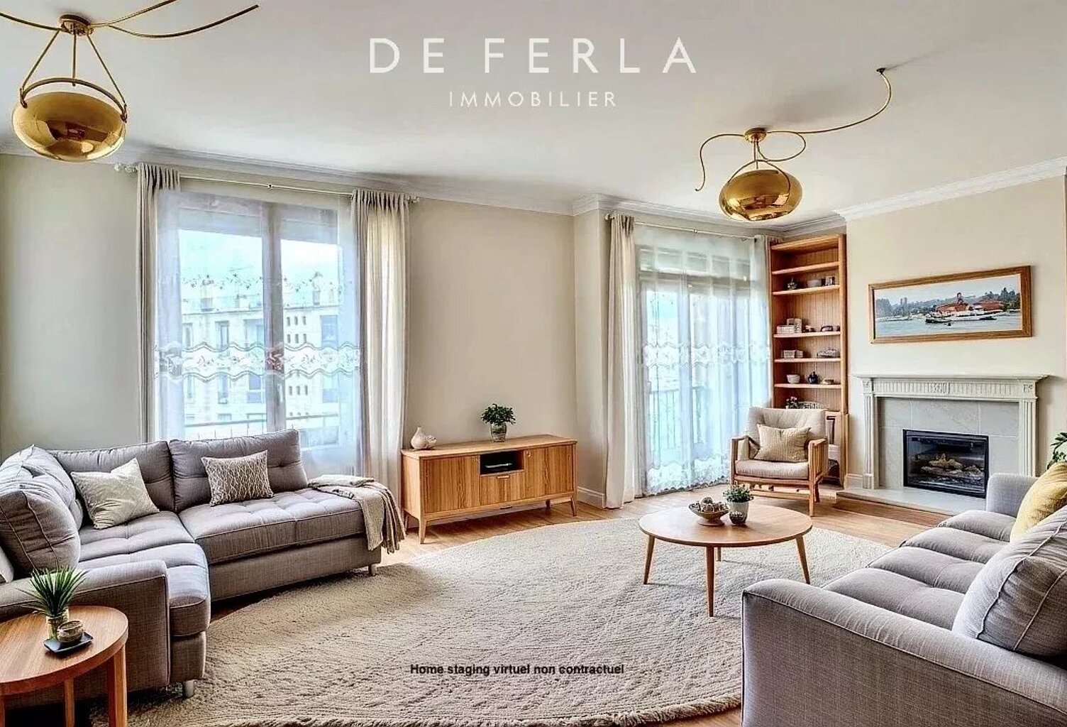 Marseille appartement d’exception 3/4 Pièces – Vue Vieux-Port – Immeuble Pouillon — photo 1
