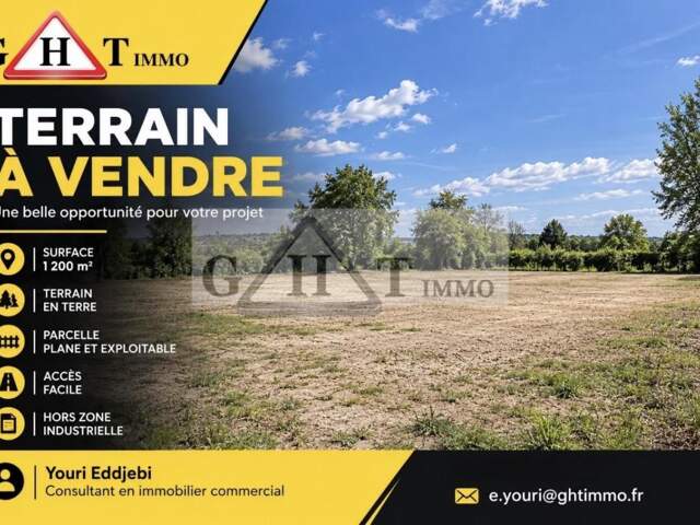 TERRAIN À VENDRE DE 1200M² CREIL — photo du bien