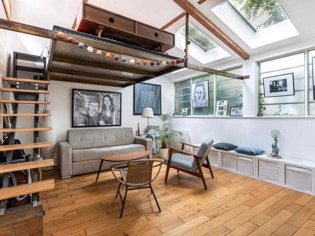 Maison-atelier coup de coeur à Paris — photo du bien