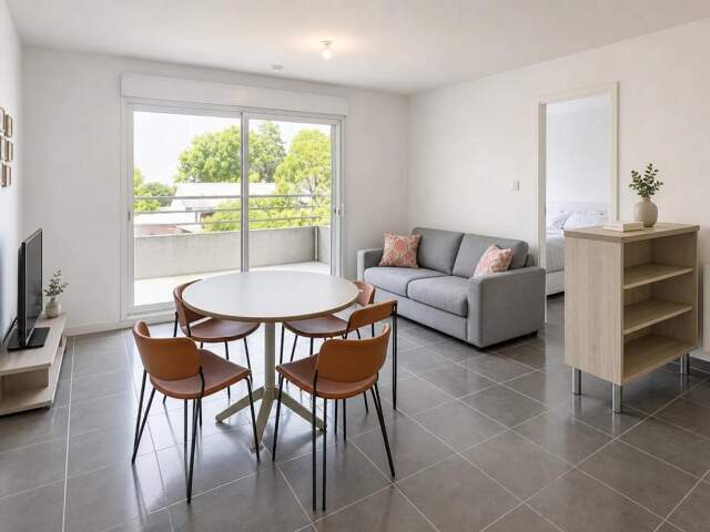 Appartement de 2 pièces de 41 m2 avec terrasse situé à Pessac — photo du bien