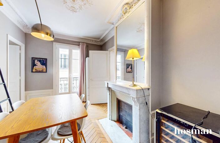 Appartement 3 pièces de 59 m² avec cave et chambre de service - Rue Juliette Lamber, Paris — photo 5