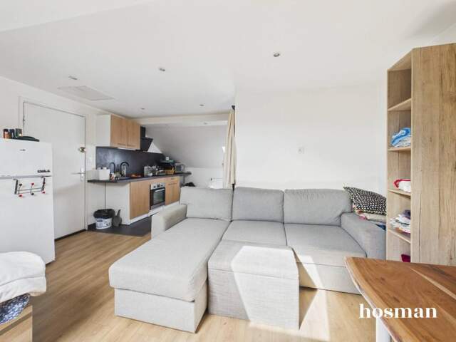 Studio traversant de 30m² - Dernier étage/ faibles charges/ Box possible - Avenue Ledru-Rollin, Tremblay-en-France — photo du bien