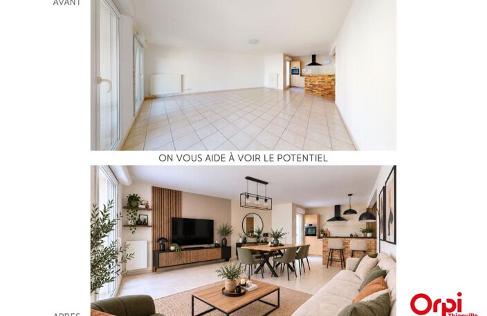 Appartement F4 2 chambres Garage balcon — photo 2