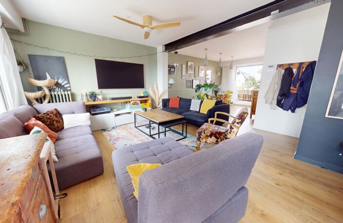 CARQUEFOU HYPER-CENTRE – APPARTEMENT DUPLEX 134 M² – 4 CHAMBRES – TERRASSE SANS AUCUN VIS-À-VIS — photo 4