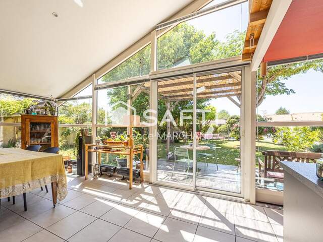 BELLE CONTEMPORAINE - 5 CH DONT 3 AU REZ-DE-CHAUSSEE - JARDIN PAYSAGÉ - DOUBLE GARAGE — photo du bien