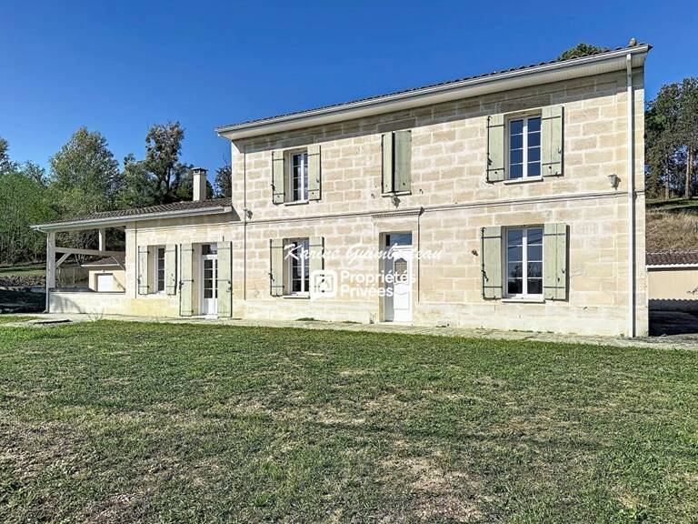 Demeure en pierre 225 m2 avec Vue dominante - garage - jardin — photo 1