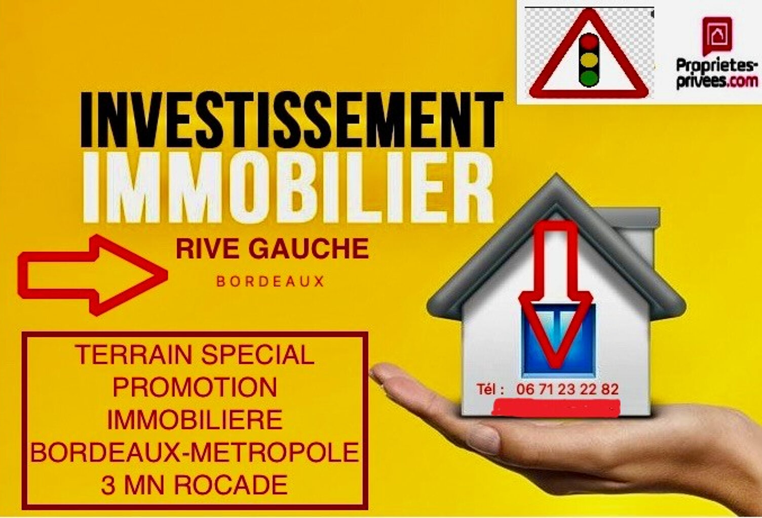Dept 33 - Bordeaux Rive Gauche - Vente parcelles de Terrain - Spécial Investissement — photo 1