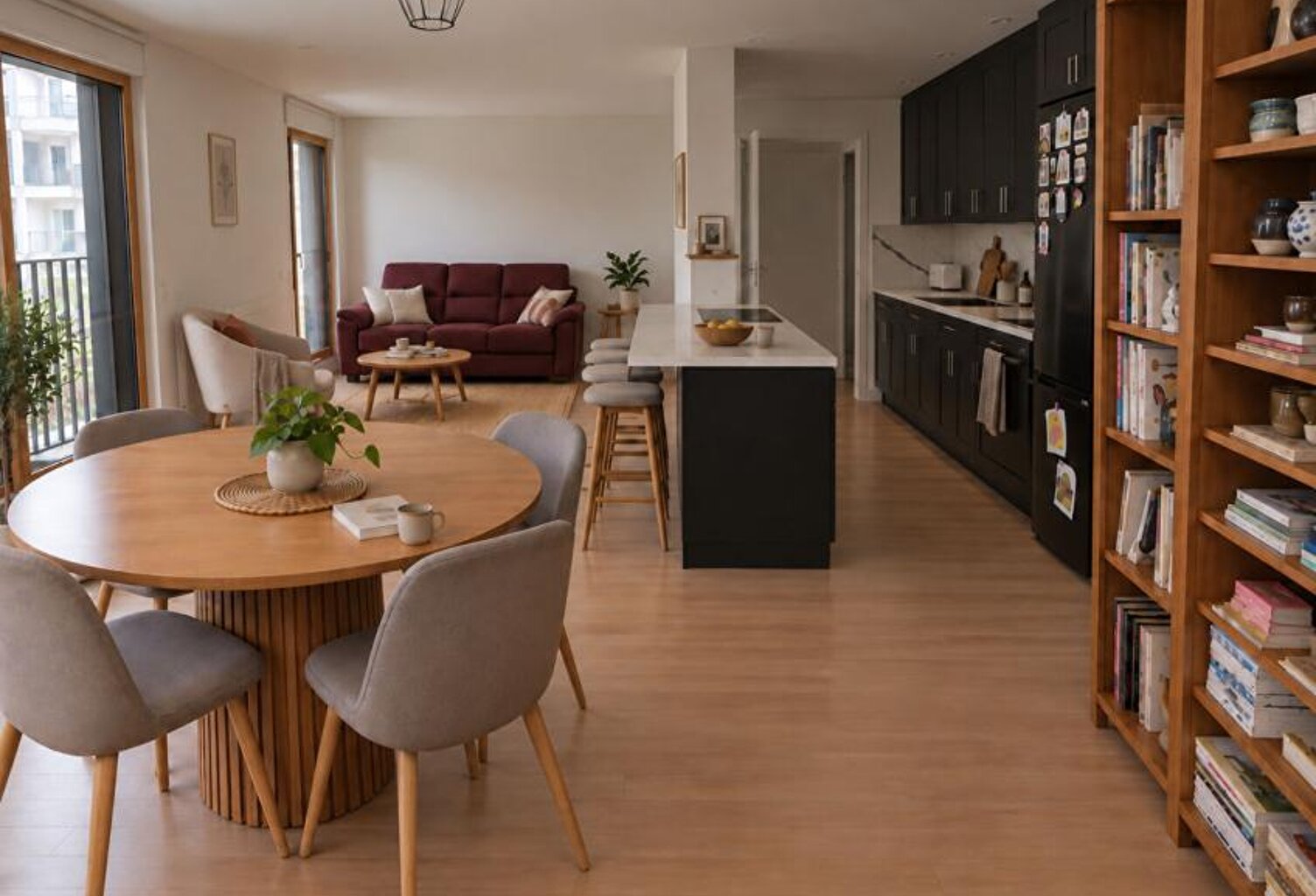 La Défense - 4P 80 m²  avec balcon - Immeuble 2020 — photo 1