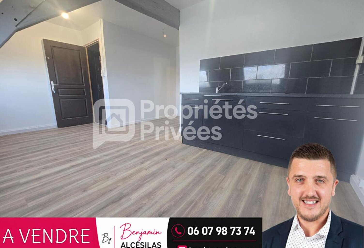 Hirson ? Centre-ville ? Appartement T2 ? 35 m² ? Rendement locatif brut 10,91 % — photo 1