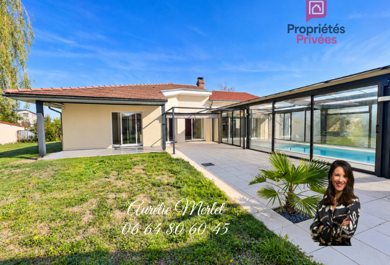 Maison avec jardin et piscine — photo 1