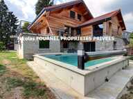 Saint Genest Malifaux 42660 Chalet 200m² habitables 3 possible 4 chambres, garage sur 1000m² de terrain avec piscine et bain nordique — photo 2