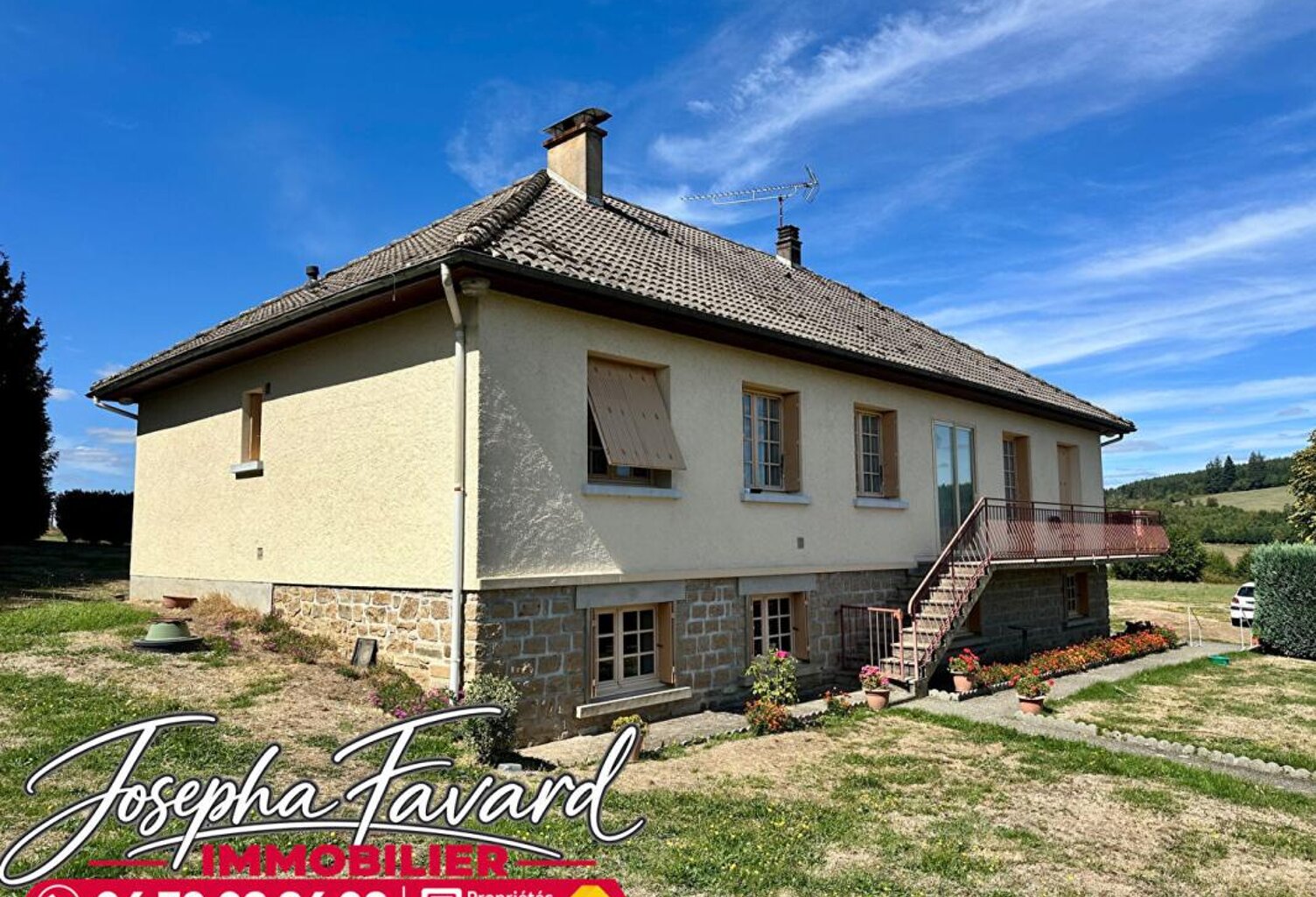 Esprit ferme sur 6,3 ha : 3 bâtiments agricoles de 425 m² et maison de 134 m² sur sous-sol — photo 1