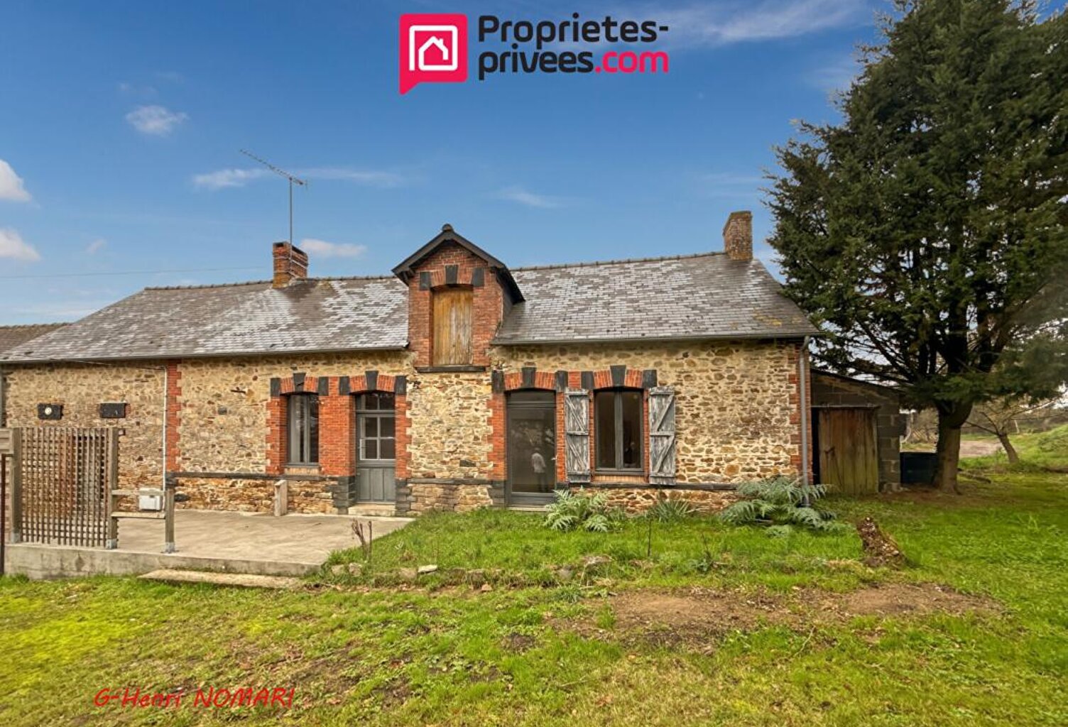 Maison Saint Aubin Des Chateaux 5 pièce(s) 84 m2, 2 Chambres — photo 1