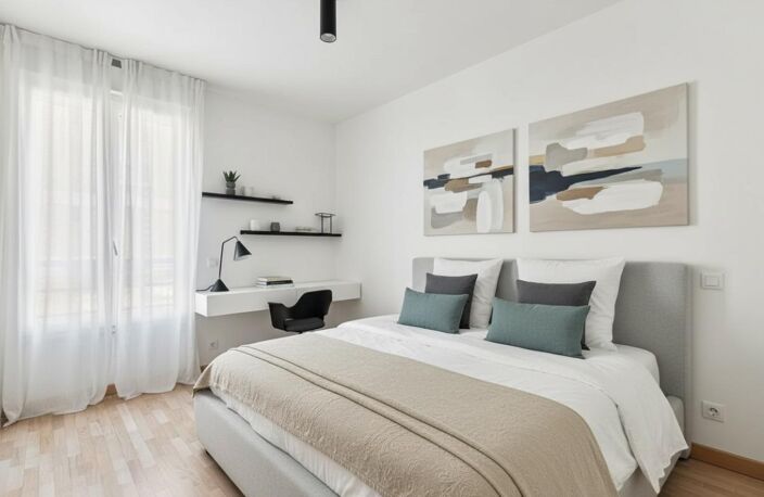 PANTIN  : À DEUX PAS DU MÉTRO HOCHE / BEL APPARTEMENT 3 PIÈCES DE 54 M² — photo 4