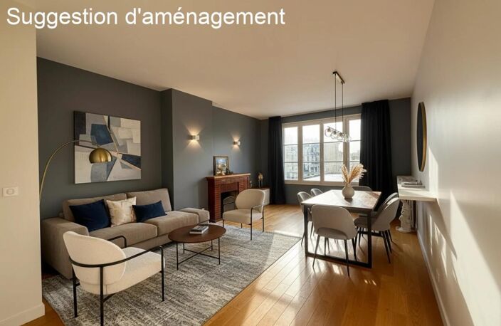 À VENDRE LE HAVRE RUE DE CALIGNY - APPARTEMENT T3 - ASCENSEUR — photo 2