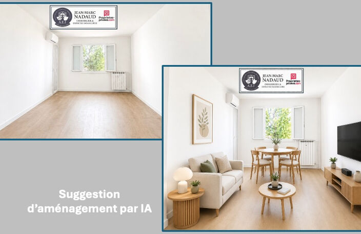 3 PIÈCES ENTIÈREMENT RÉNOVÉ + CLIM + CAVE, TOUT À PIED — photo 5