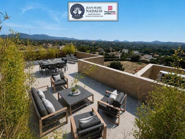 Fréjus - T4 signature, Dernier Étage + Rooftop 63 m² -Panorama Estérel & Horizon Mer — photo du bien