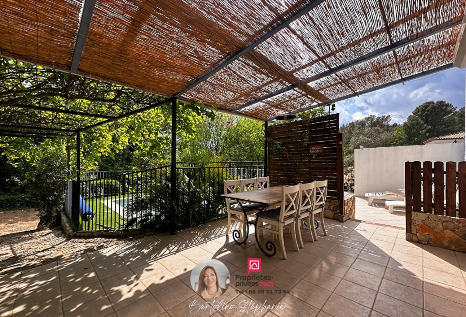 Maison plain-pied -  piscine - 1500 m2 de terrain — photo 1