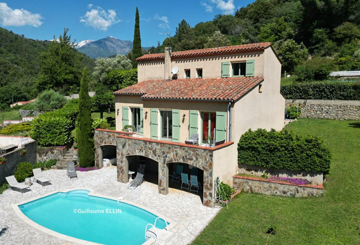 Maison Arles sur Tech 144m2 panorama grandiose — photo 1