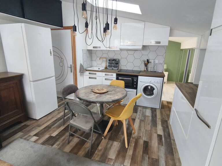 Maison meublée 2 pièces   35 m2   Terrasse plein sud   Fontè — photo 1