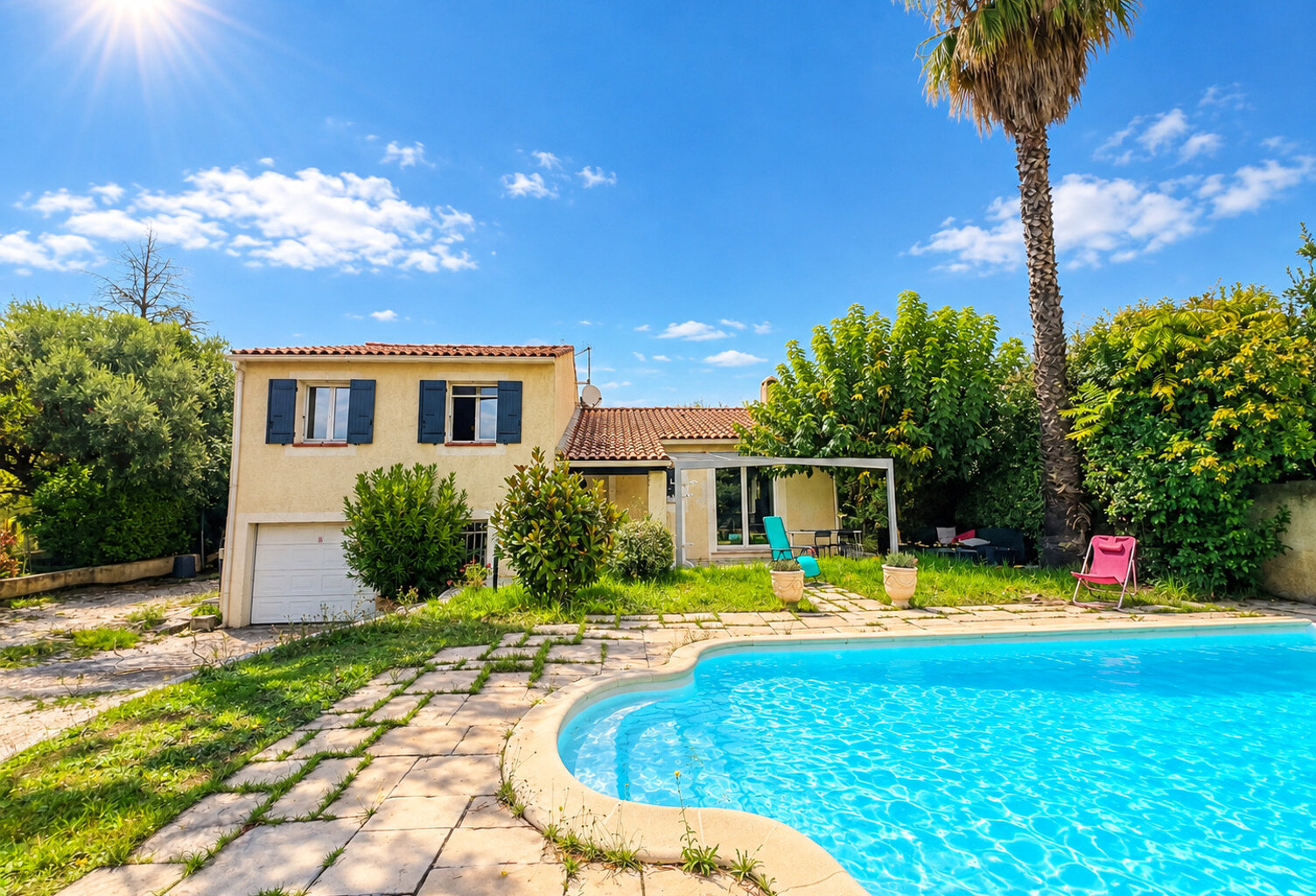 13400 AUBAGNE - Villa familiale type 6 de 111m2 avec piscine — photo 1