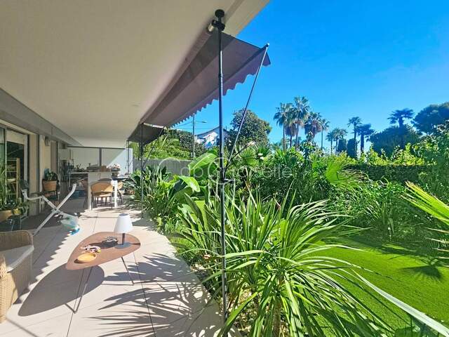 Cannes - Palm Beach Superbe 3P en RDJ — photo du bien