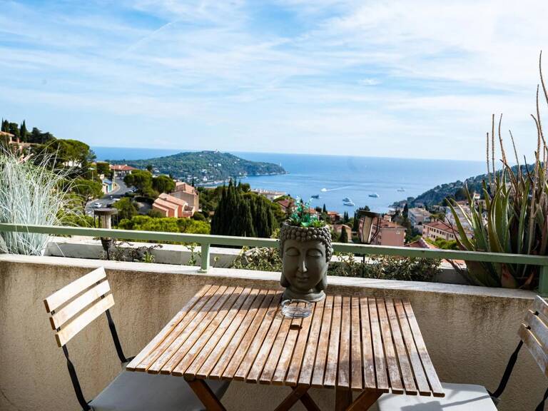 VILLEFRANCHE-SUR-MER – DUPLEX D'EXCEPTION AVEC JACUZZI ET VUE MER PANORAMIQUE — photo 1