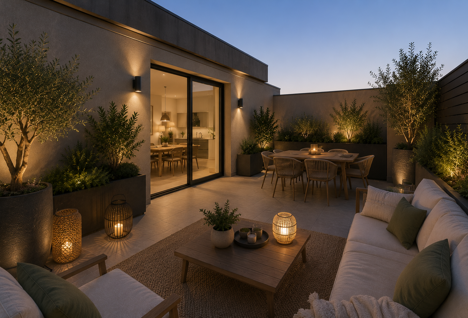 -- Coup de cœur assuré, VISITABLE ! Duplex 4 pièces avec superbe terrasse à ciel ouvert et livraison — photo 1