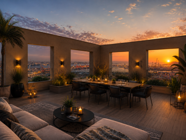 -- Rooftop d’Exception de 60 m² – T4 Dernier Étage Vue Mer, Marseille 15e aux portes du 2e — photo du bien