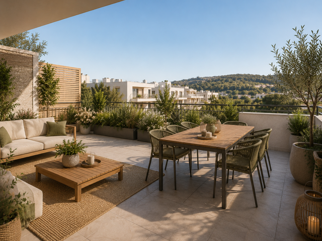 -- SPLENDIDE 4 pièces d’exception en dernier étage avec terrasse plein ciel — photo du bien