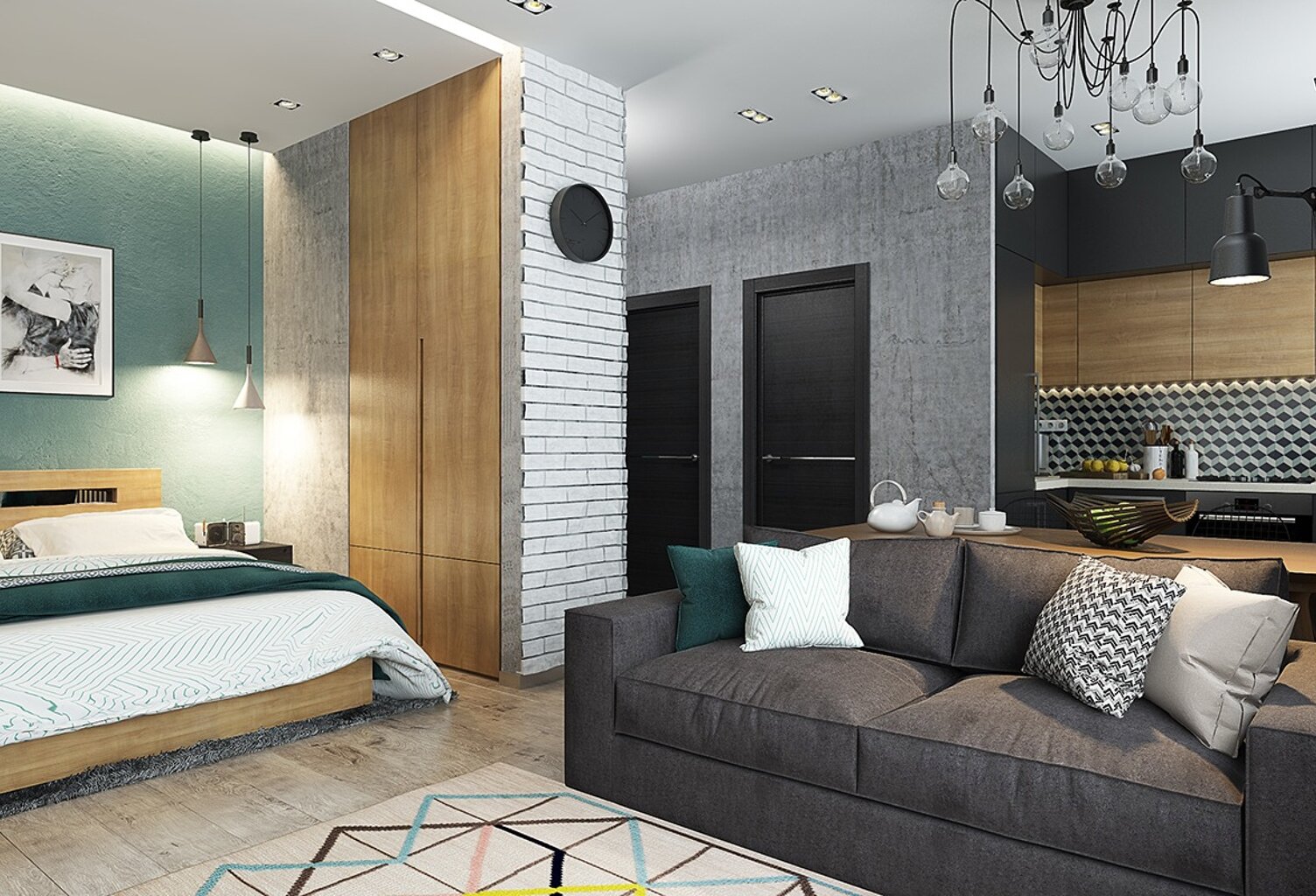 IDEAL INVESTISSEUR PROCHE TIMONE - TRES BEAU T1 — photo 1