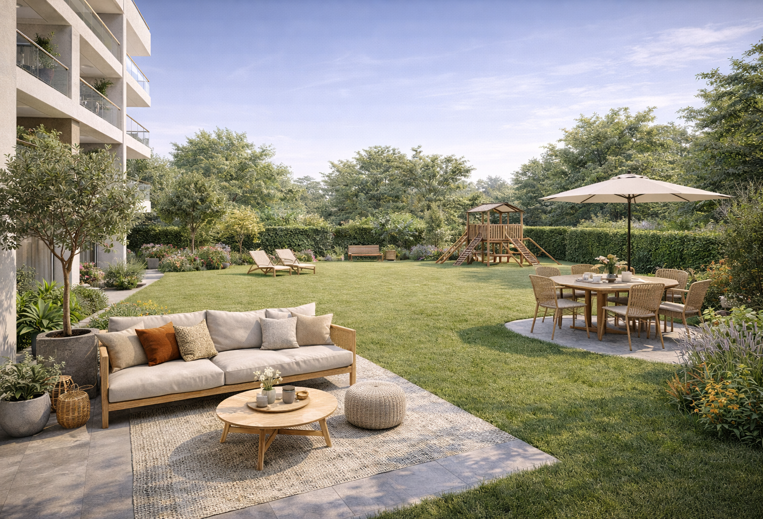IMMENSE ÉSPACE ÉXTÈRIEUR POUR CE MAGNIFIQUE T3 AU COEUR DU QUARTIER SAINT-ANNE ! — photo 1