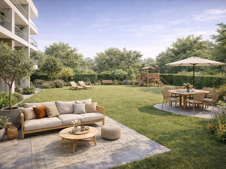 IMMENSE ÉSPACE ÉXTÈRIEUR POUR CE MAGNIFIQUE T3 AU COEUR DU QUARTIER SAINT-ANNE ! — photo 1