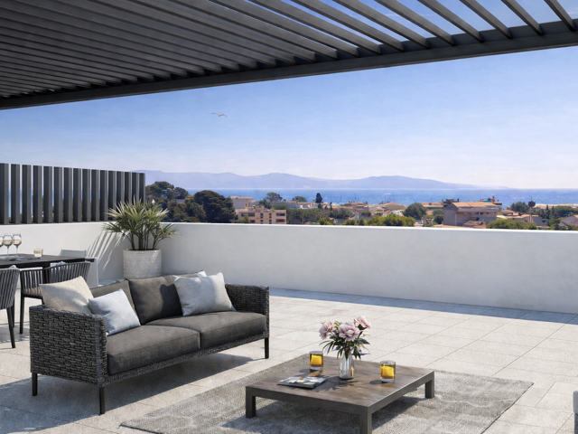 LA CIOTAT - 110M² POUR CE MAGNIFIQUE T4 - VUE MER HORS NORME — photo du bien