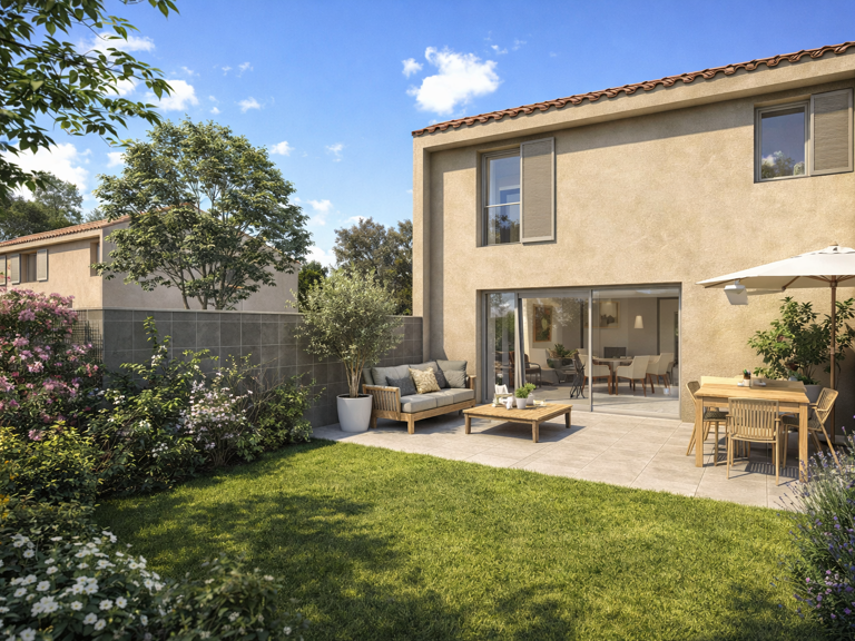 MAGNIFIQUE OPPORTUNITÉE ! DEVENEZ PROPRIÉTAIRE D'UNE MAISON NEUVE AU COEUR DE BOUC BEL AIR ! — photo 1
