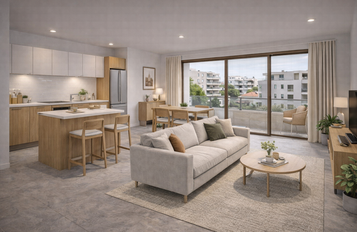 MAGNIFIQUE T2 AU COEUR DU QUARTIER DE LA POINTE ROUGE ! — photo 2