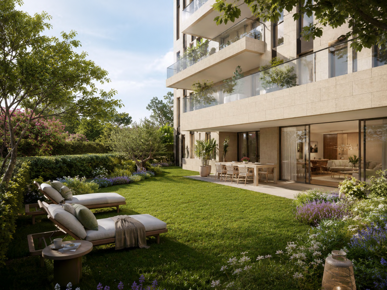 MAGNIFIQUE T4 EN REZ DE JARDIN AU COEUR DE BORÉLY ! — photo 1
