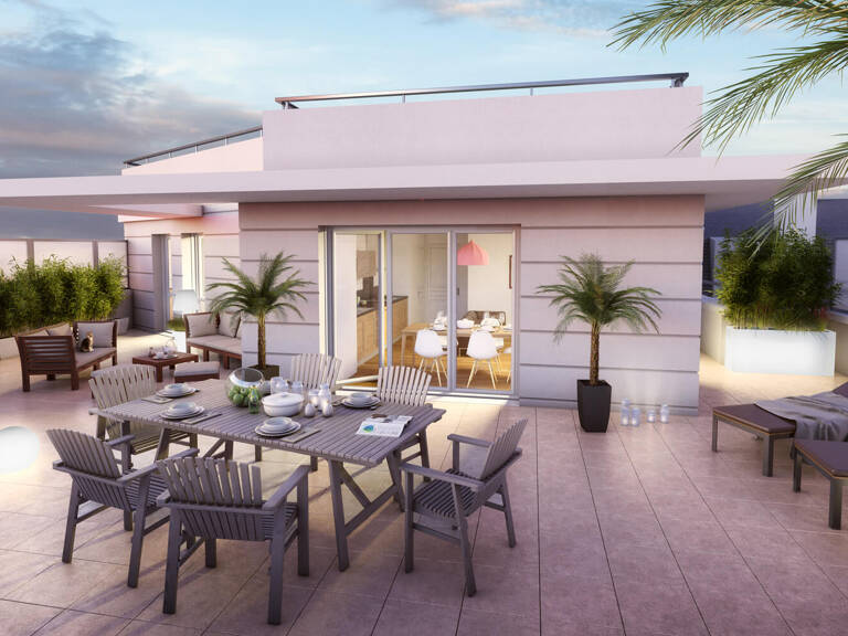 POINTE ROUGE EXCEPTIONNEL T4 DERNIER ETAGE ET SA TERRASSE DE 160M²  — photo 1