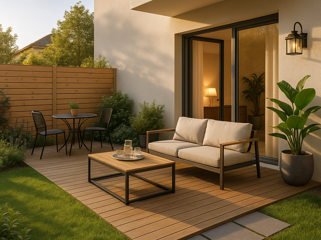SUPERBE T2 DE 60M² EN REZ DE JARDIN DANS LE QUARTIER DU REDON PROCHE DE TOUTES LES COMMODITES — photo du bien